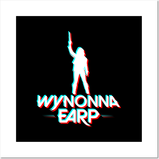 Wynonna Earp Retro Blur Wall Art by viking_elf